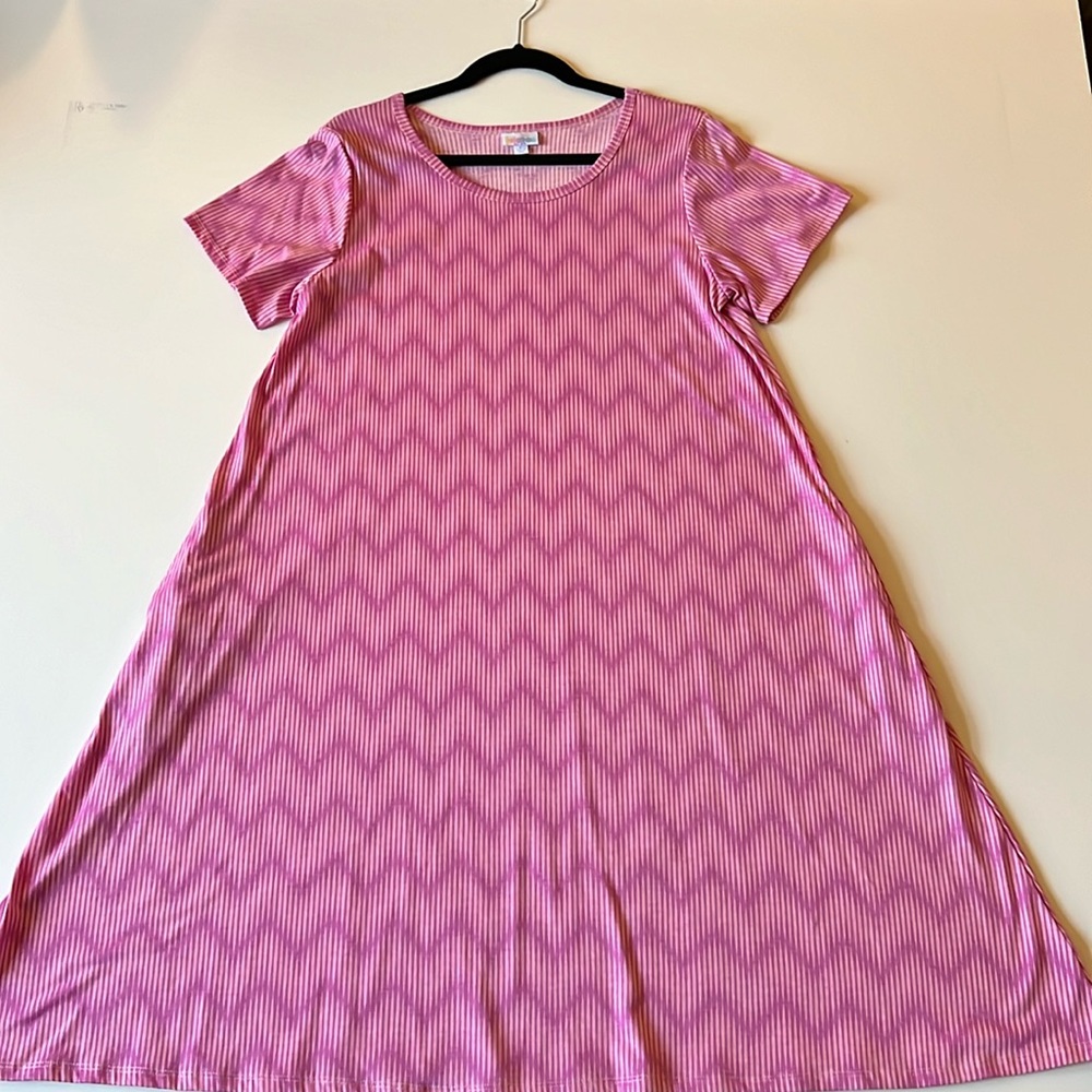 LuLaRoe Jessie Swing Dress, L